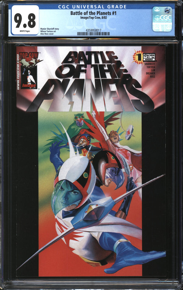 Battle Of The Planets (2002) #1 CGC 9.8 NM/MT