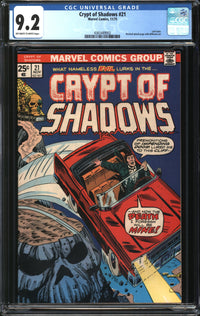 Crypt Of Shadows (1973) #21 CGC 9.2 NM-