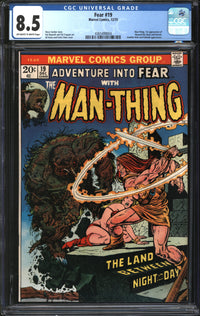 Fear (1970) #19 CGC 8.5 VF+