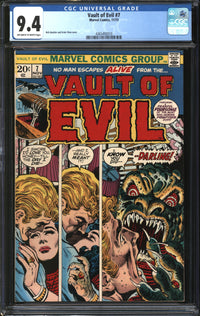 Vault Of Evil (1973) # 7 CGC 9.4 NM