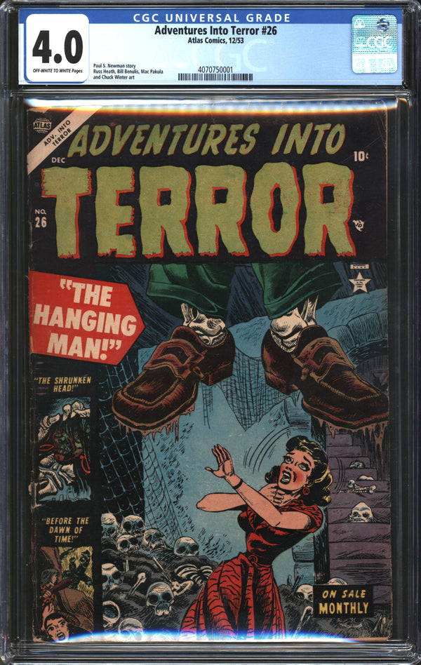 Adventures Into Terror (1950) #26 CGC 4.0 VG