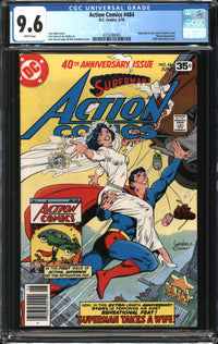 Action Comics (1938) #472 CGC 9.6 NM+