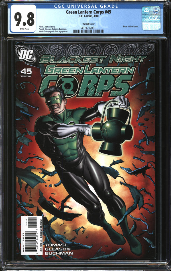 Green Lantern Corps (2006) #38 Brian Bolland Variant CGC 9.8 NM/MT