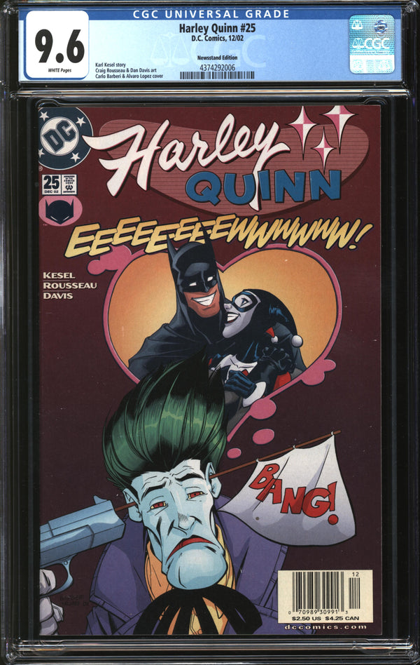 Harley Quinn (2000) #25 Newsstand Edition CGC 9.6 NM+