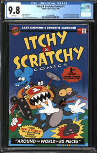 Itchy & Scratchy Comics (1993) #1 CGC 9.8 NM/MT