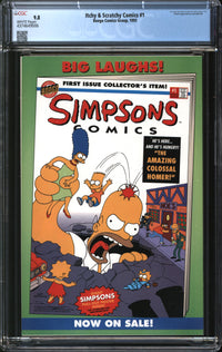 Itchy & Scratchy Comics (1993) #1 CGC 9.8 NM/MT