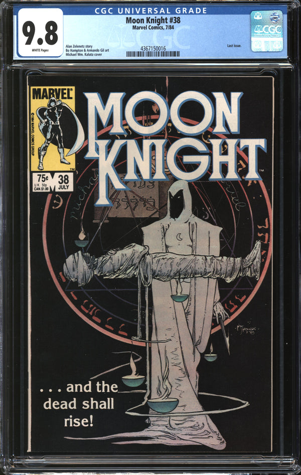 Moon Knight (1980) #38 CGC 9.8 NM/MT