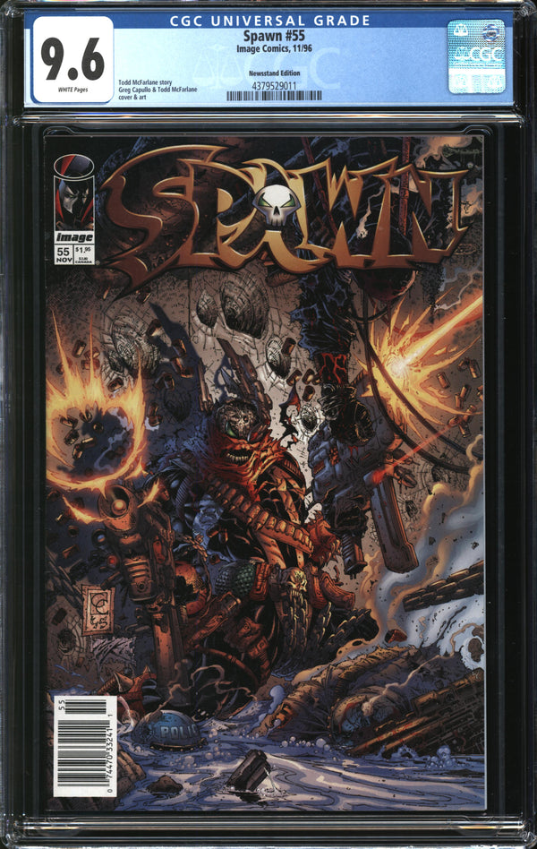 Spawn (1992) # 55 Newsstand Edition CGC 9.6 NM+