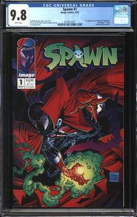 Spawn (1992) #  1 CGC 9.8 NM/MT