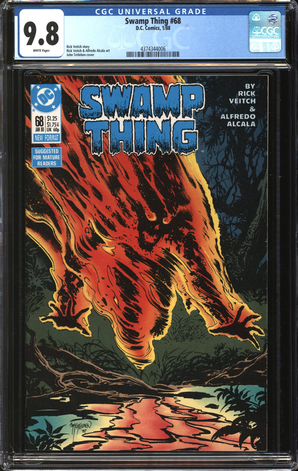 Swamp Thing (1982) #68 CGC 9.8 NM/MT