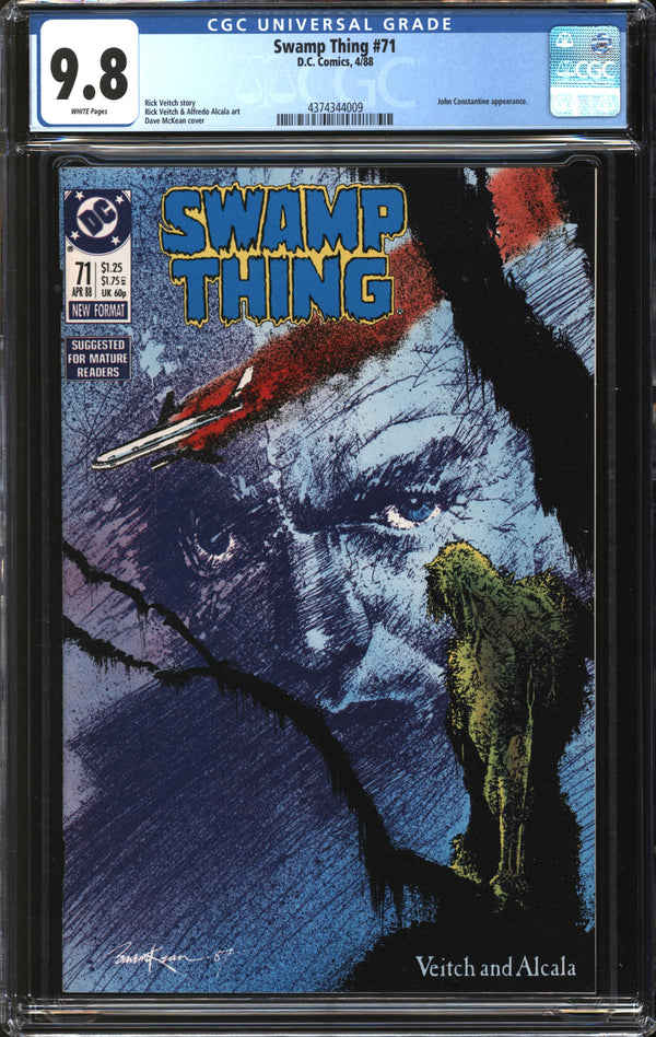 Swamp Thing (1982) #71 CGC 9.8 NM/MT