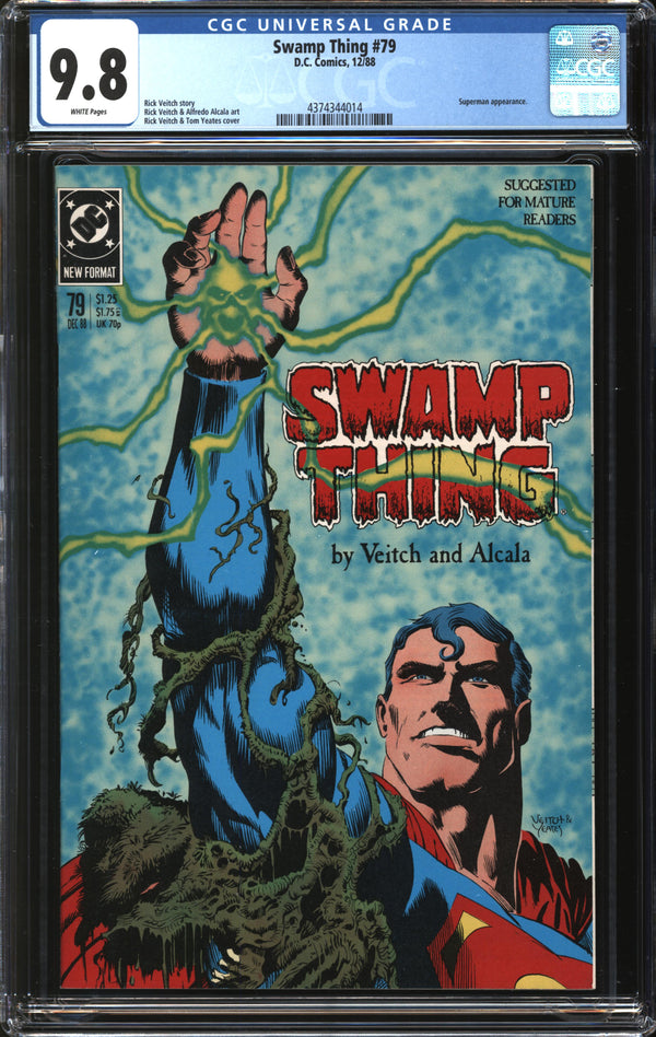 Swamp Thing (1982) #79 CGC 9.8 NM/MT
