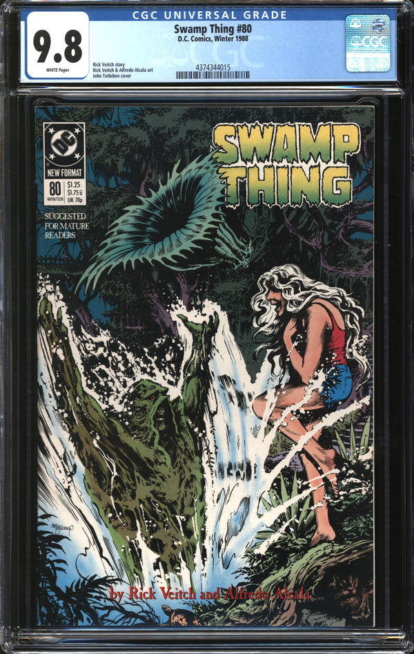 Swamp Thing (1982) #80 CGC 9.8 NM/MT