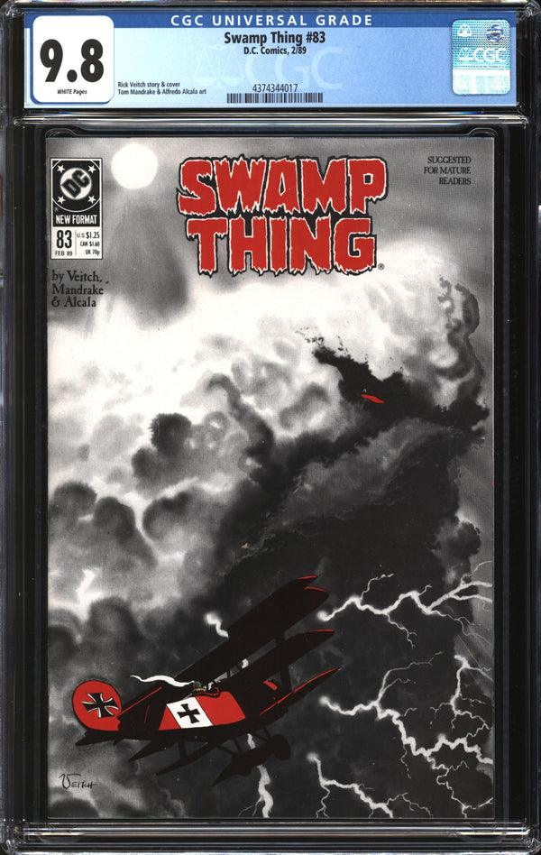Swamp Thing (1982) #83 CGC 9.8 NM/MT
