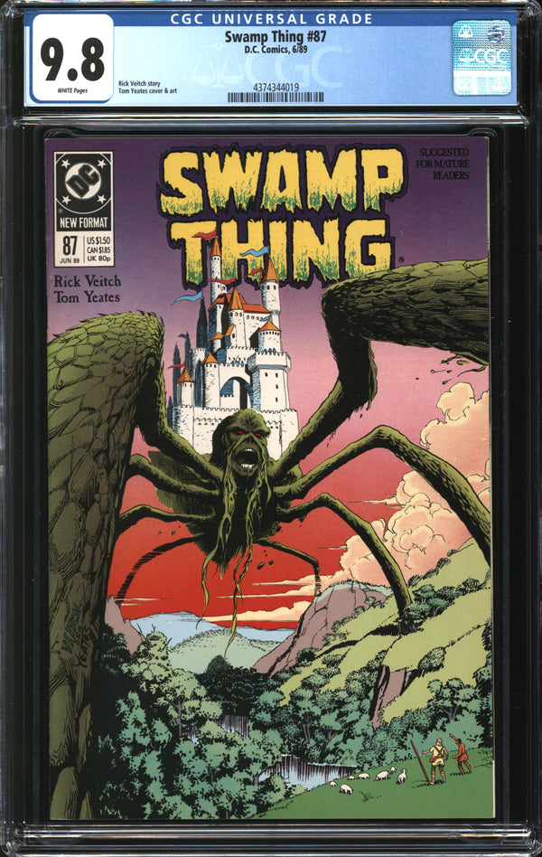 Swamp Thing (1982) #87 CGC 9.8 NM/MT