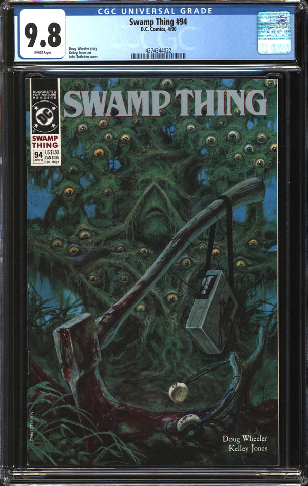 Swamp Thing (1982) #94 CGC 9.8 NM/MT
