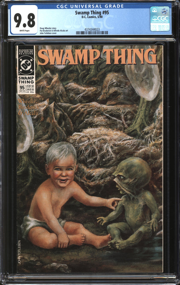Swamp Thing (1982) #95 CGC 9.8 NM/MT