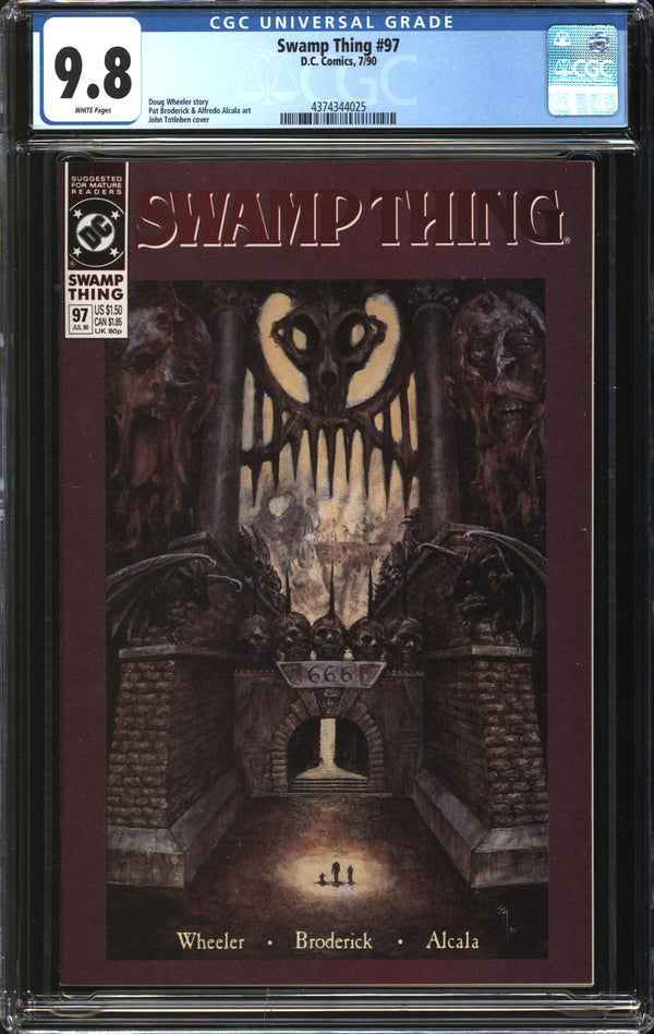 Swamp Thing (1982) #97 CGC 9.8 NM/MT