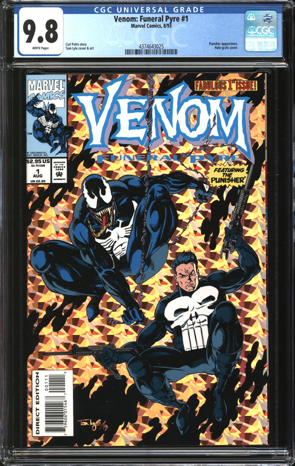 Venom: Funeral Pyre (1993) #1 CGC 9.8 NM/MT