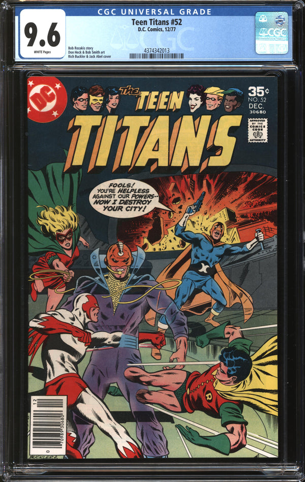 Teen Titans (1966) #52 CGC 9.6 NM+