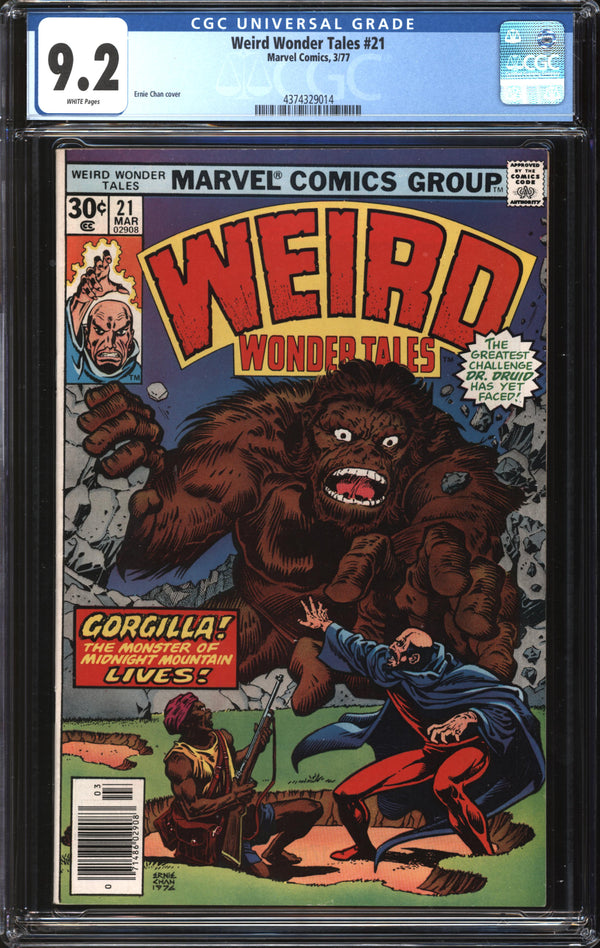 Weird Wonder Tales (1973) #21 CGC 9.2 NM-