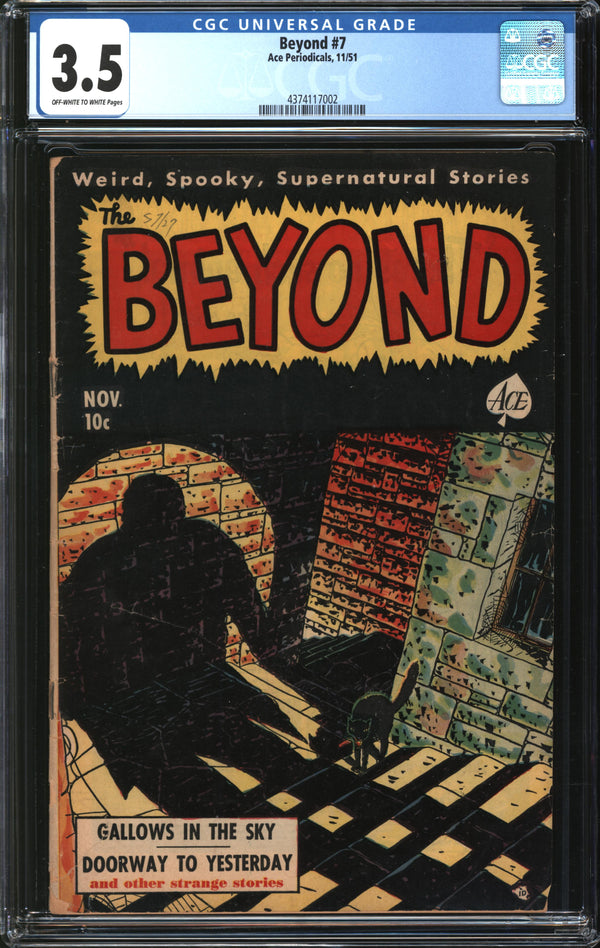 Beyond (1950) #7 CGC 3.5 VG-