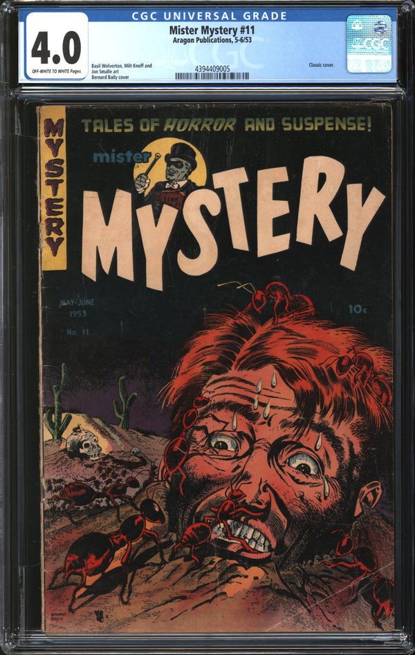 Mister Mystery (1951) #11 CGC 4.0 VG