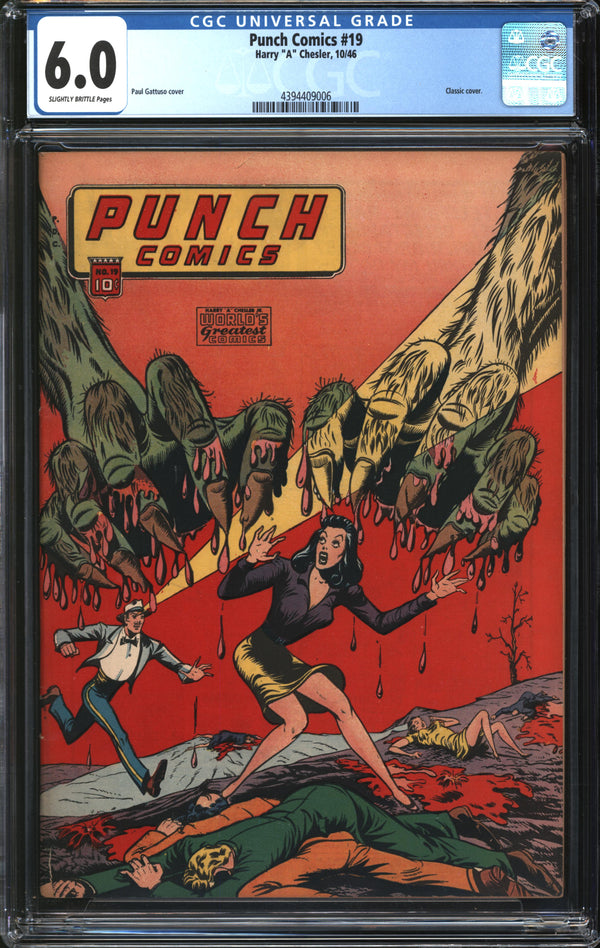 Punch Comics (1941) #19 CGC 6.0 FN