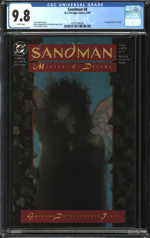 Sandman (1989) # 8 CGC 9.8 NM/MT
