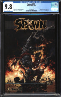 Spawn (1992) #150 Greg Capullo Cover CGC 9.8 NM/MT