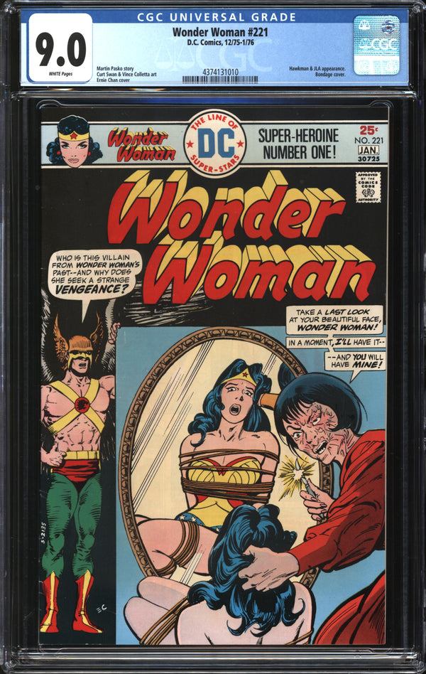 Wonder Woman (1942) #221 CGC 9.0 VF/NM