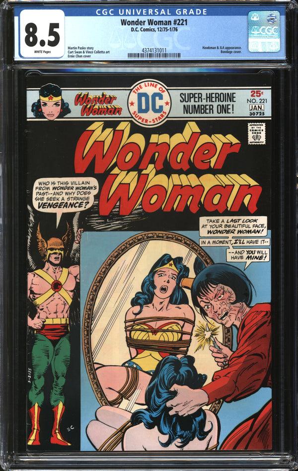 Wonder Woman (1942) #221 CGC 8.5 VF+