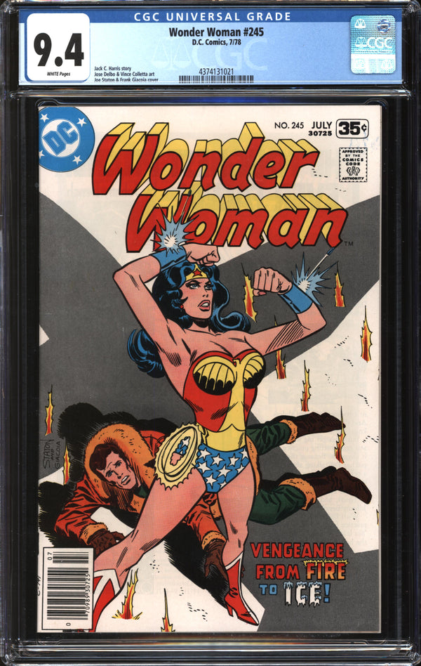 Wonder Woman (1942) #245 CGC 9.4 NM