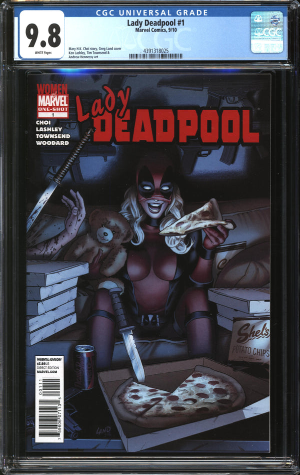 Lady Deadpool (2006) #1 CGC 9.8 NM/MT