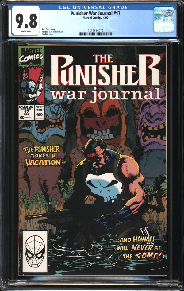 Punisher War Journal (1988) #17 CGC 9.8 NM/MT
