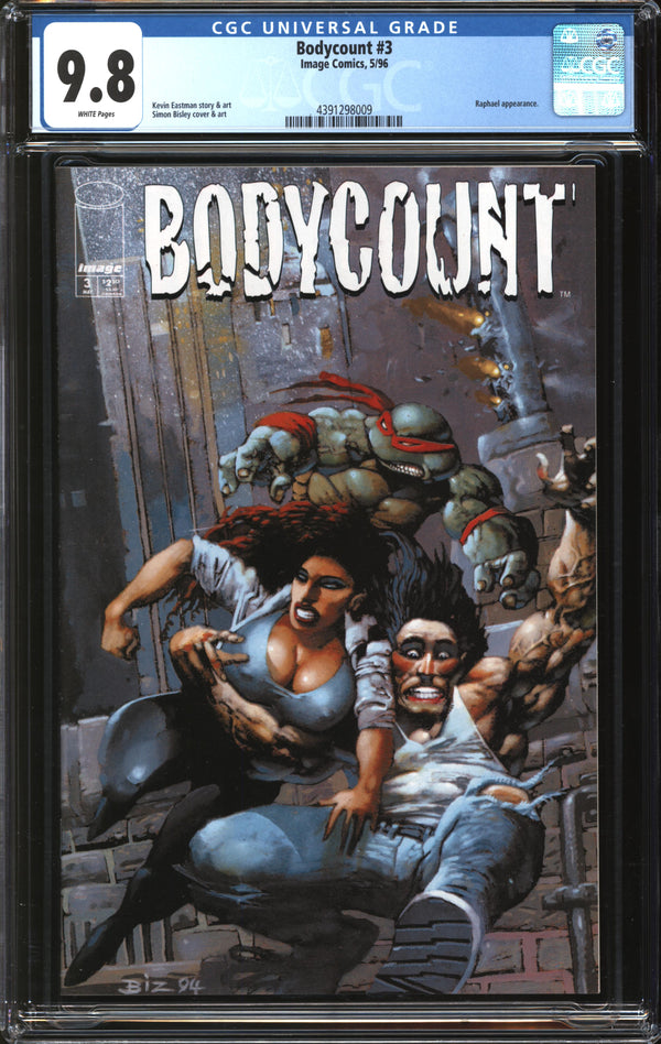 Bodycount (1996) #3 CGC 9.8 NM/MT