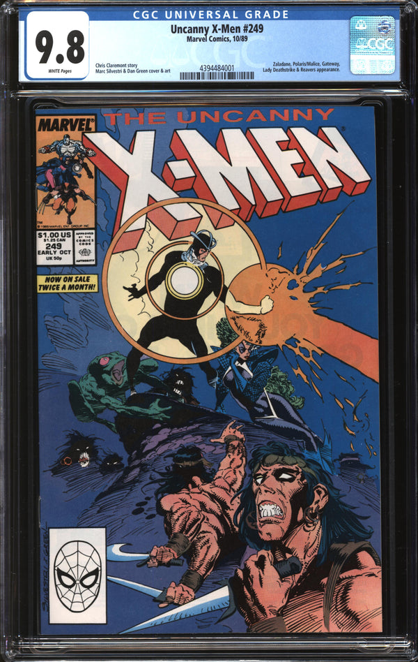 Uncanny X-Men (1981) #249 CGC 9.8 NM/MT