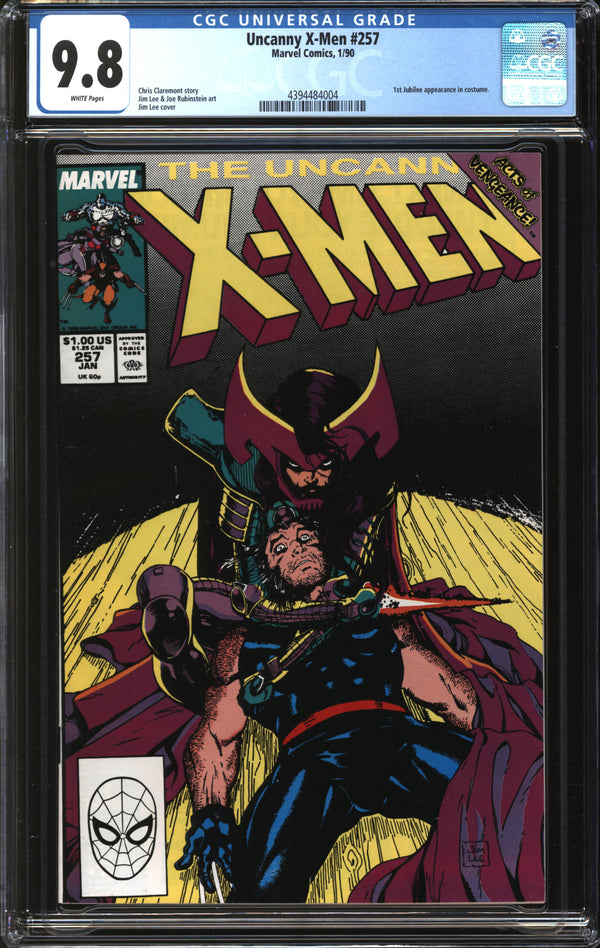 Uncanny X-Men (1981) #257 CGC 9.8 NM/MT