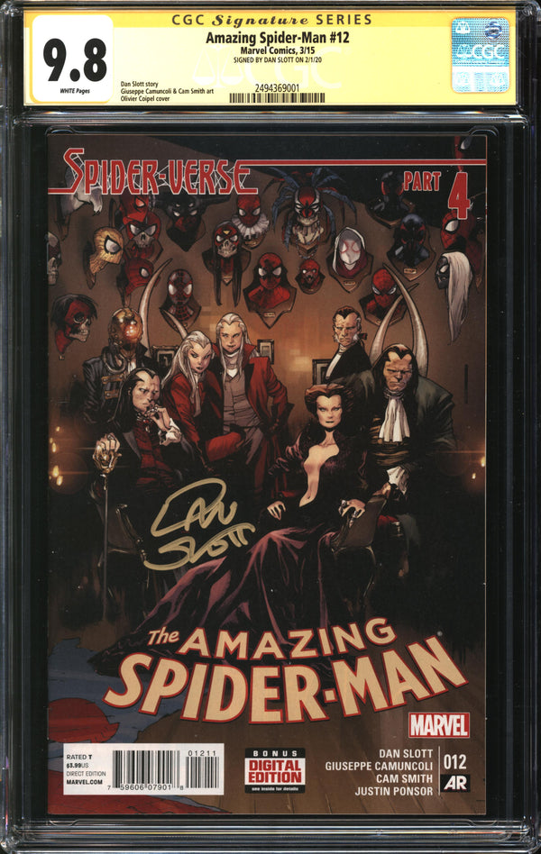 Amazing Spider-Man (2014) #12 Signature Series CGC 9.8 NM/MT