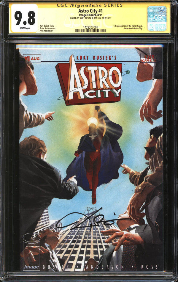 Astro City (1995) #1 CGC Signature Series 9.8 NM/MT