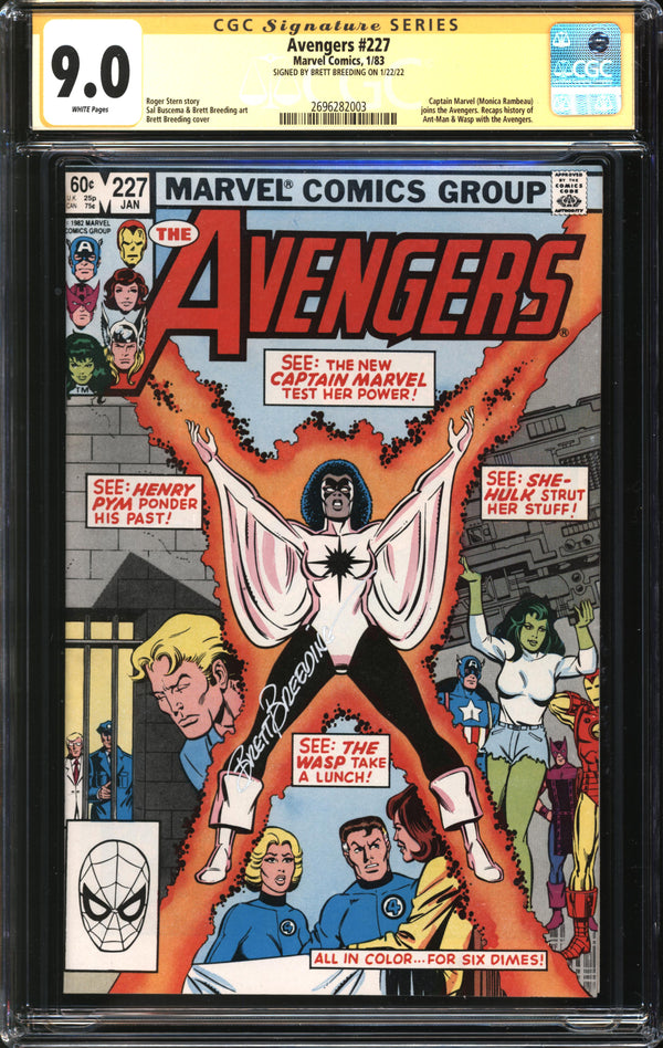 Avengers (1963) #227 CGC Signature Series 9.0 VF/NM