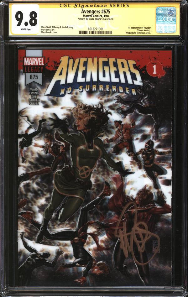 Avengers (2017) #675 CGC Signature Series 9.8 NM/MT