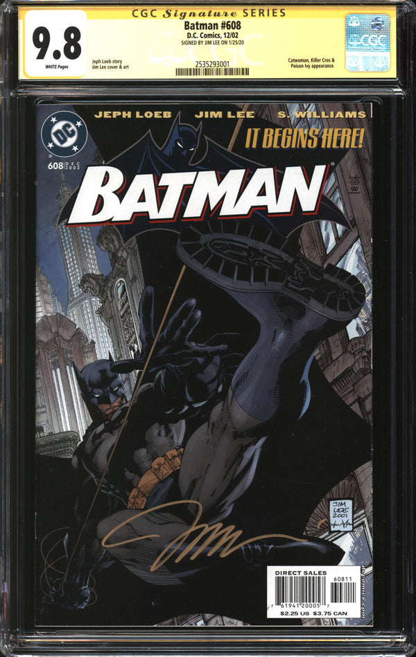 Batman (1940) #608 CGC Signature Series 9.8 NM/MT