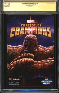 Guardians Of The Galaxy (2019) #1 Premiere Edition CGC Signature Series 9.8 NM/MT