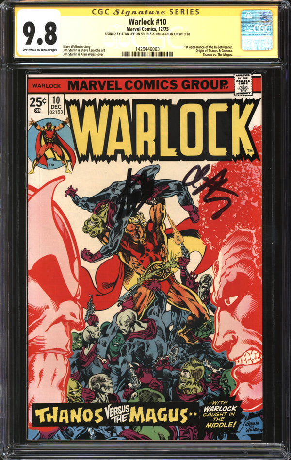 Warlock (1972) #10 CGC Signature Series 9.8 NM/MT
