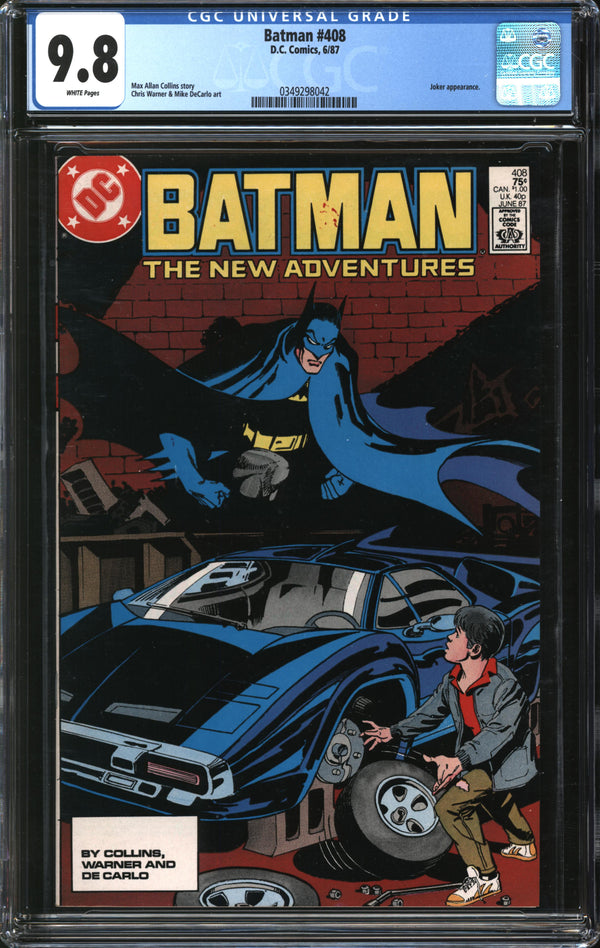 Batman (1940) #408 CGC 9.8 NM/MT