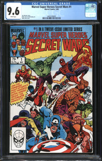 Marvel Super-Heroes Secret Wars (1984) # 1 CGC 9.6 NM+