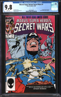Marvel Super-Heroes Secret Wars (1984) # 7 CGC 9.8 NM/MT