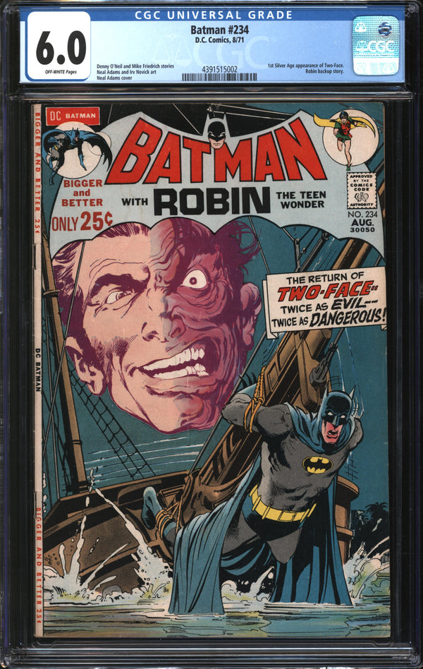 Batman (1940) #234 CGC 6.0 FN