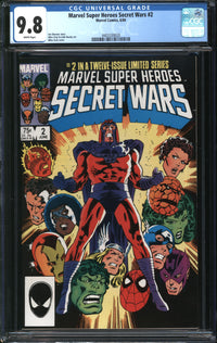 Marvel Super-Heroes Secret Wars (1984) # 2 CGC 9.8 NM/MT
